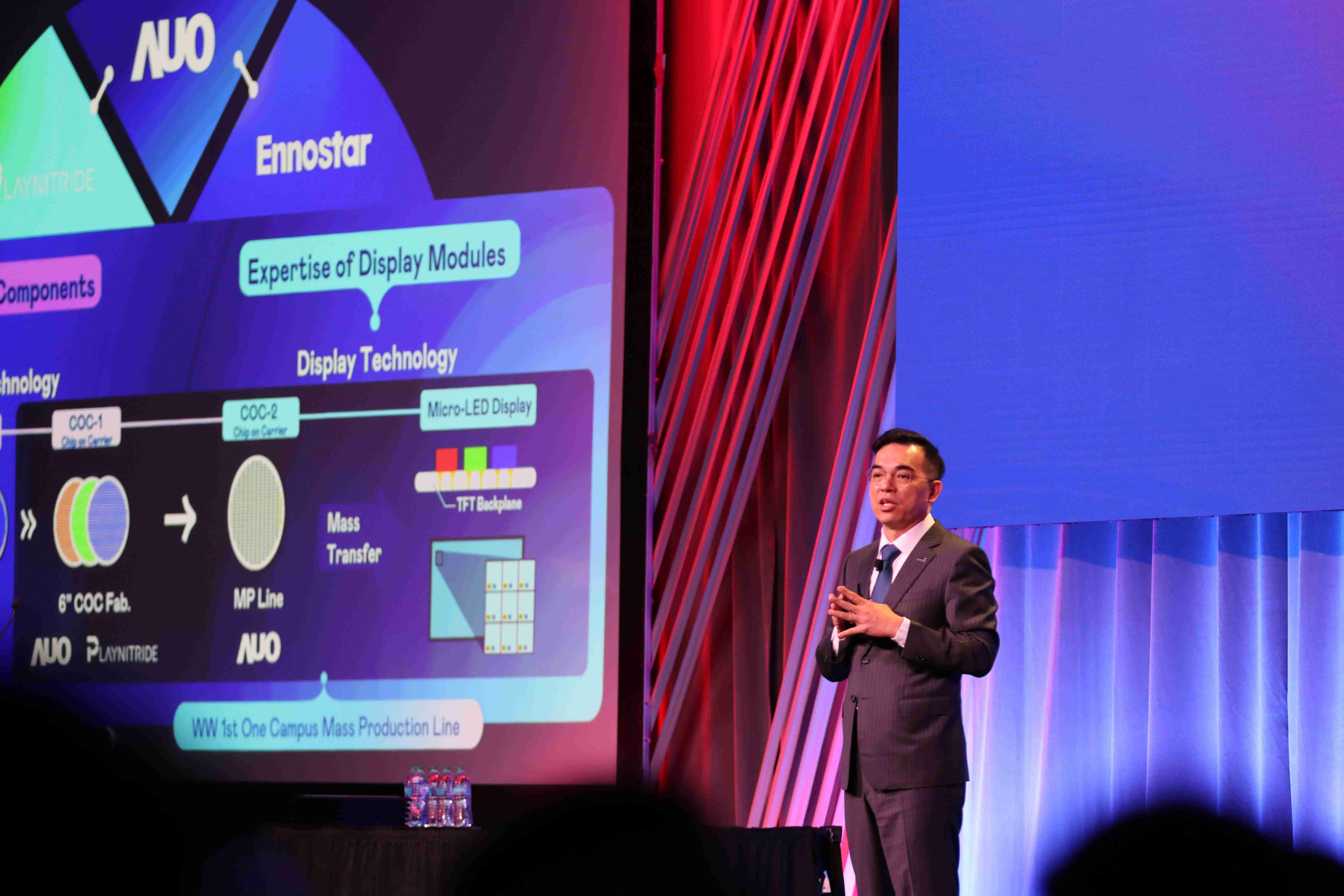 2025 SID显示周登场，，，，传奇国际光电执行长暨总经理柯富仁博士以〝Redefining Displays: Inspiring New Possibilities〞发表主题演说，，，带领传奇国际以智能显示解决方案先驱，，，透过AI赋能，，，重塑显示的视觉创新体验